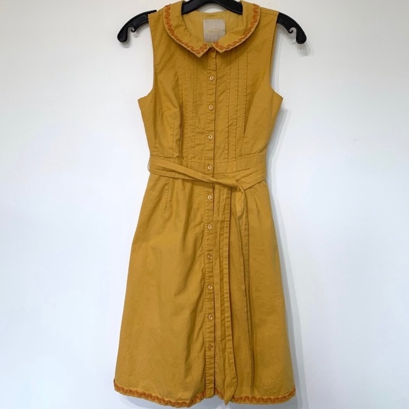 Modcloth Dresses & Skirts - ModCloth Marigold mustard yellow dress